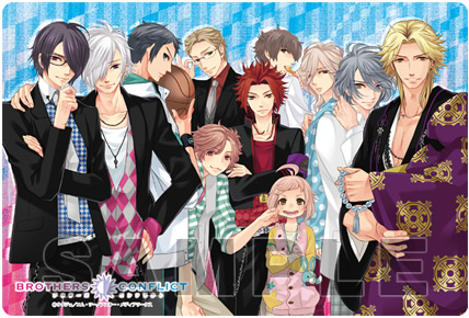 BROTHERS CONFLICT 大判マウスパッド「朝日奈兄弟」