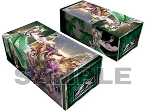 キャラクターカードボックスコレクション ZX -Zillions of enemy X-「緑の竜の巫女 クシュル&桜雅竜ノーブルグローヴ」