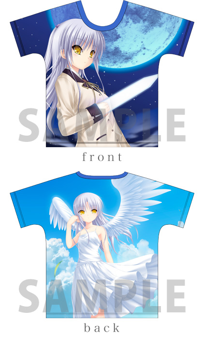 Angel Beats!　フルプリントTシャツ「天使」Ver.3