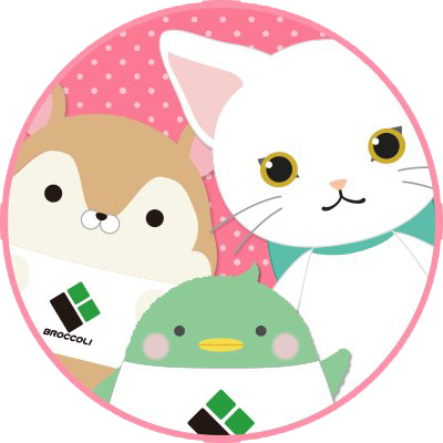ロゴマーク：ブロッコリーぬいぐるみinfo