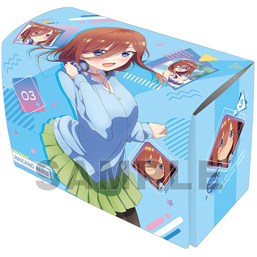 柔らかな質感の 映画 キャラクターデッキケースW 五等分の花嫁 TCG | サプライ・アクセサリ・グッズ