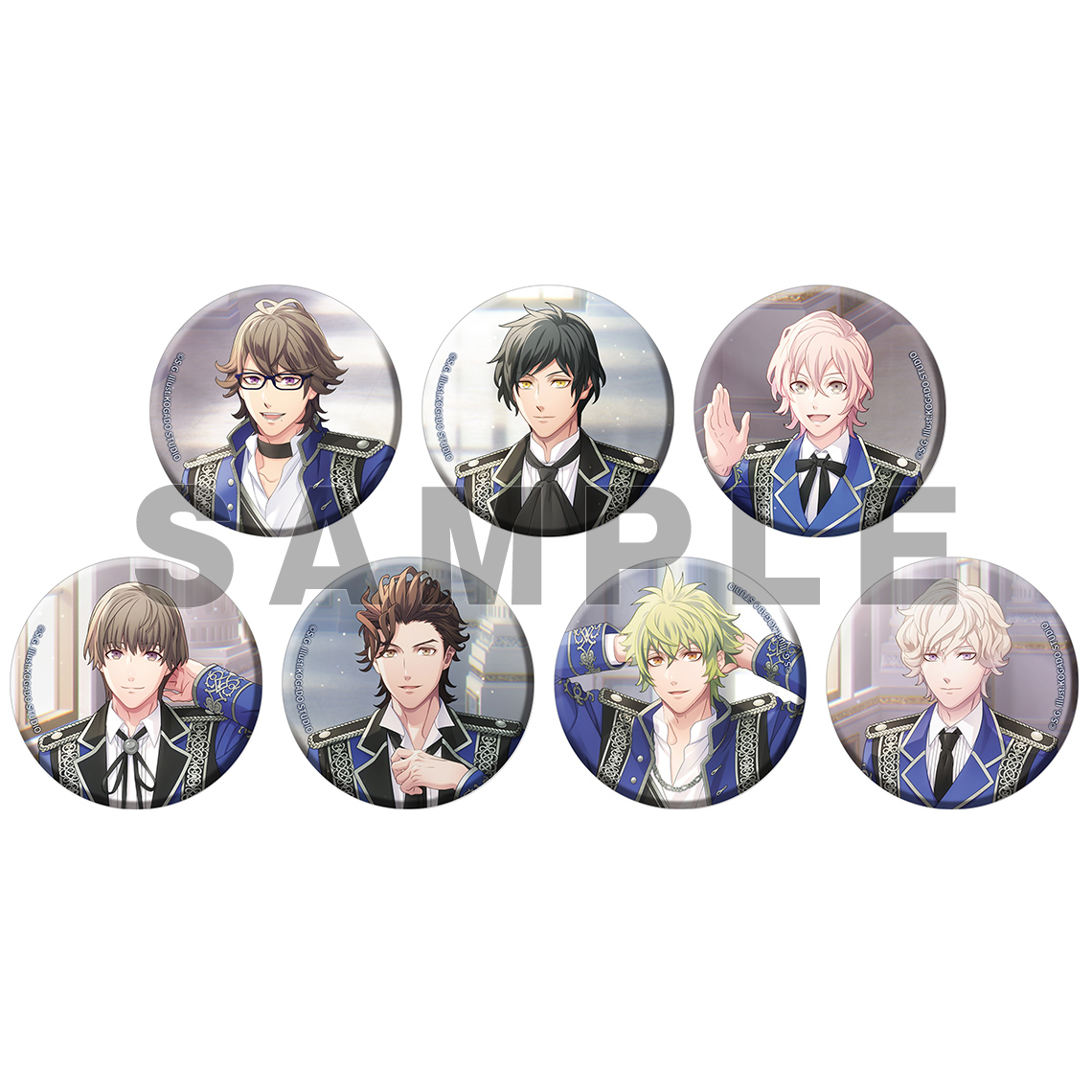 うたの☆プリンスさまっ♪ HE★VENS トレーディング缶バッジ BIRTHDAY SONG CD Ver.