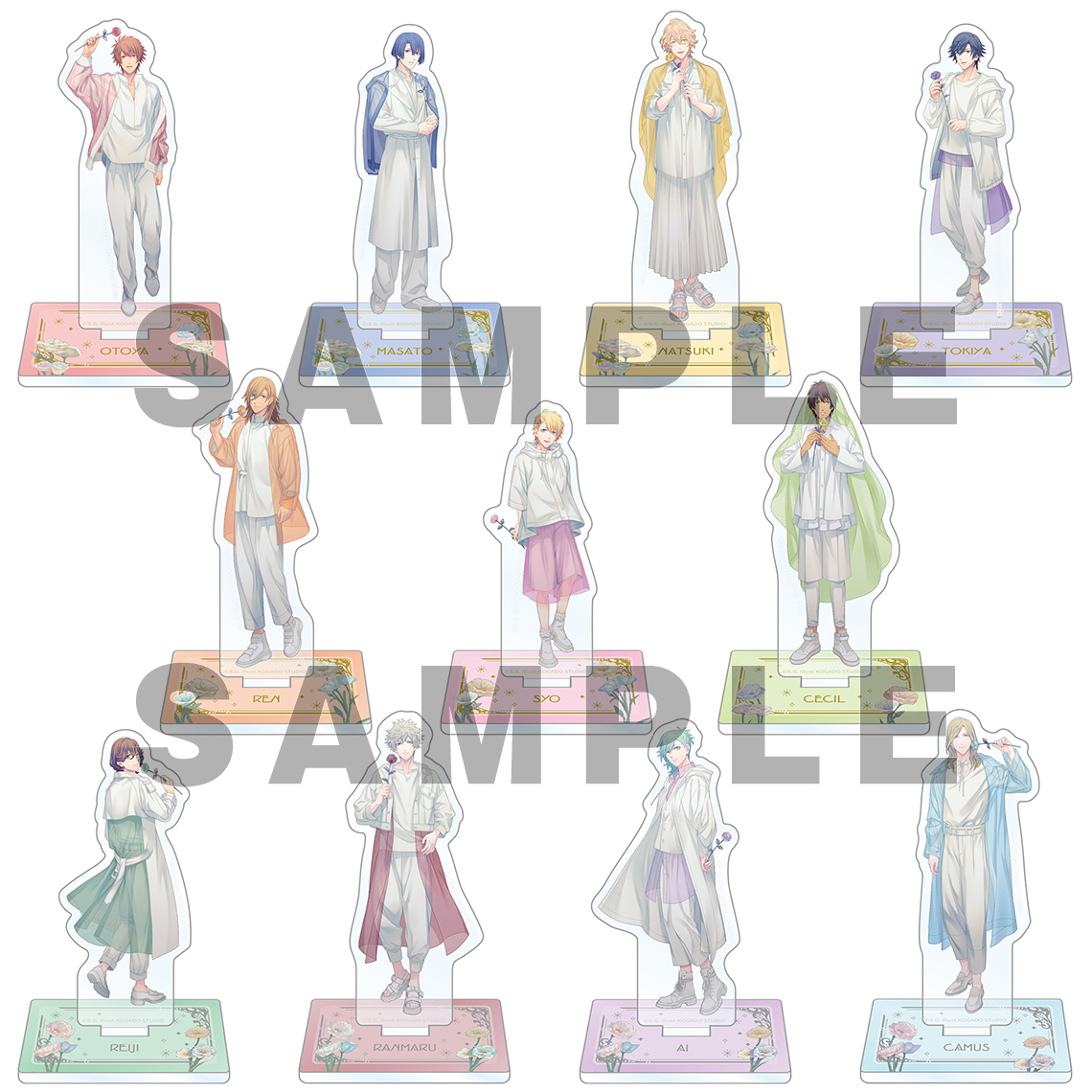 うたの☆プリンスさまっ♪ トレーディングアクリルスタンド Floral Harmony Ver.