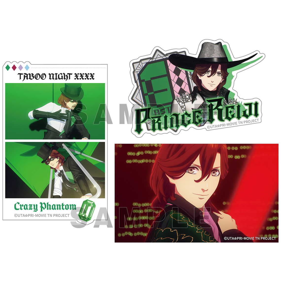 劇場版 うたの☆プリンスさまっ♪ TABOO NIGHT XXXX ビジュアルショットステッカーセット