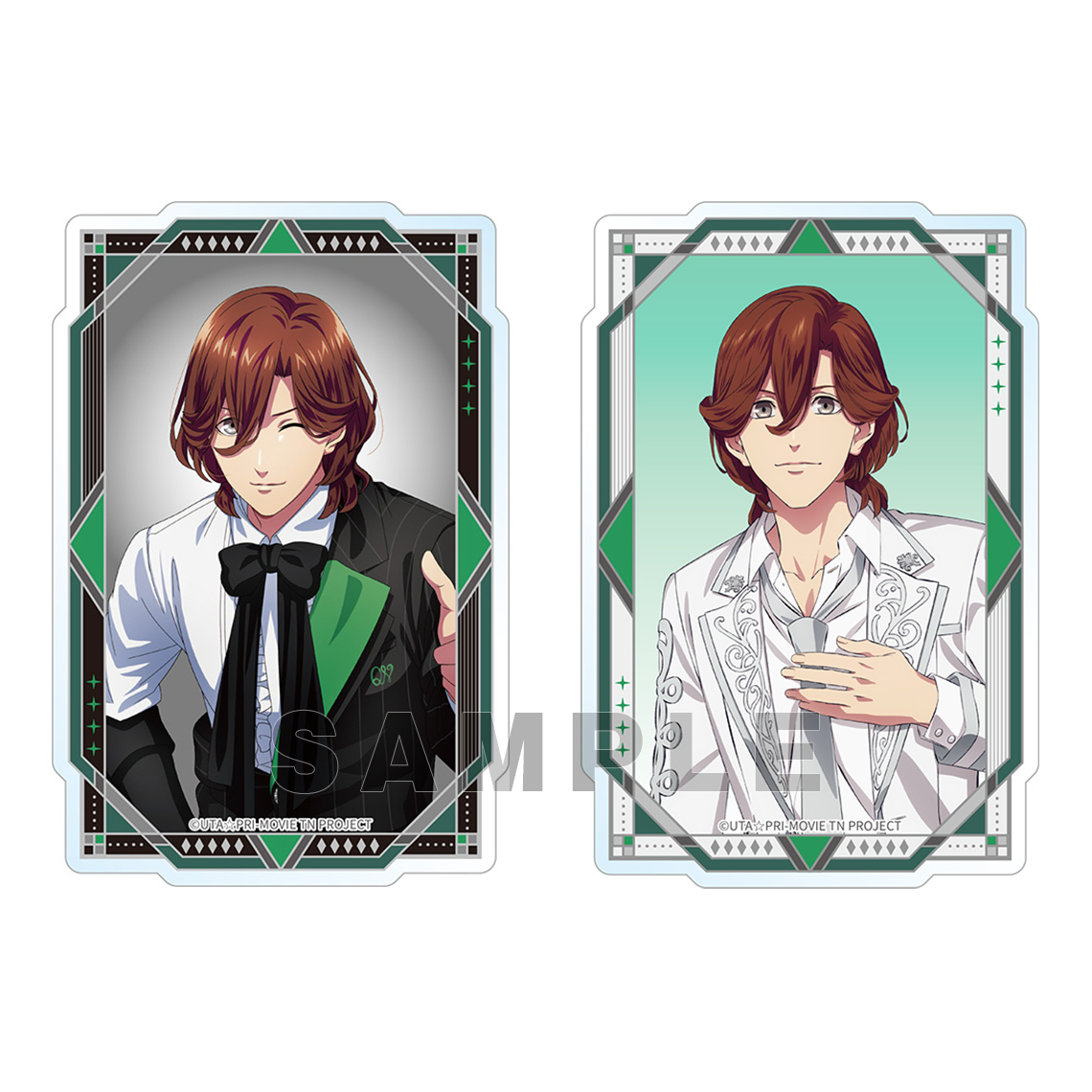 劇場版 うたの☆プリンスさまっ♪ TABOO NIGHT XXXX クリアステッカーセット Magazine Photoshoot Ver.