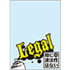ブロッコリースリーブプロテクター【世界の名言】 「合法／Legal」
