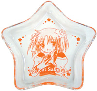 アプリコットのガラストレイ